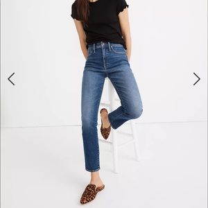 petite stovepipe jeans in manchester wash size 33 petite